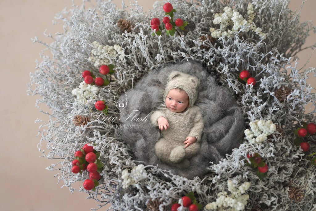 La nature du var au service de la photo de naissance