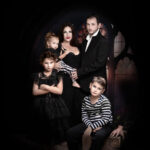 la famille Adams au complet