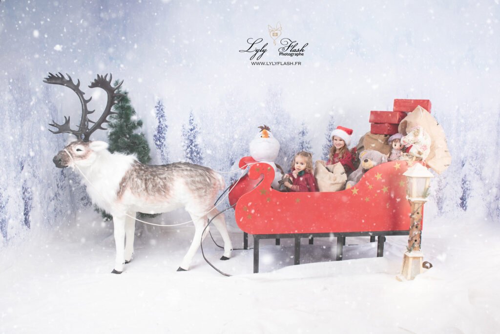 Le traineau de noël a Gonfaron