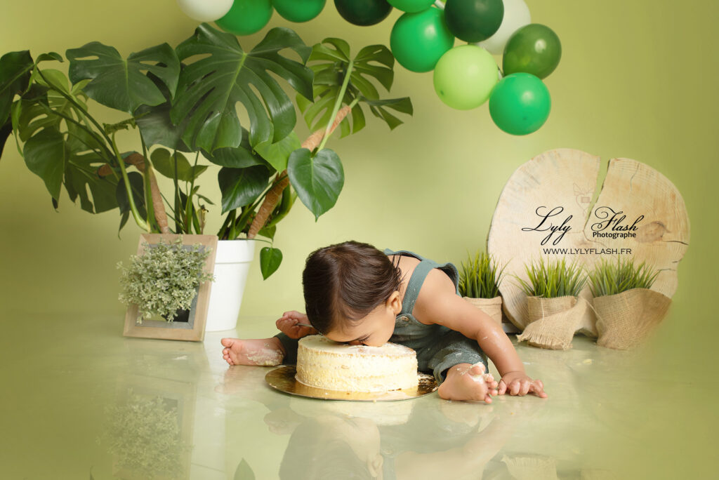 anniversaire bébé la photo la plus mignone qu'on peut voir