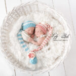photographie annonce naissance jumeau un garçon une fille