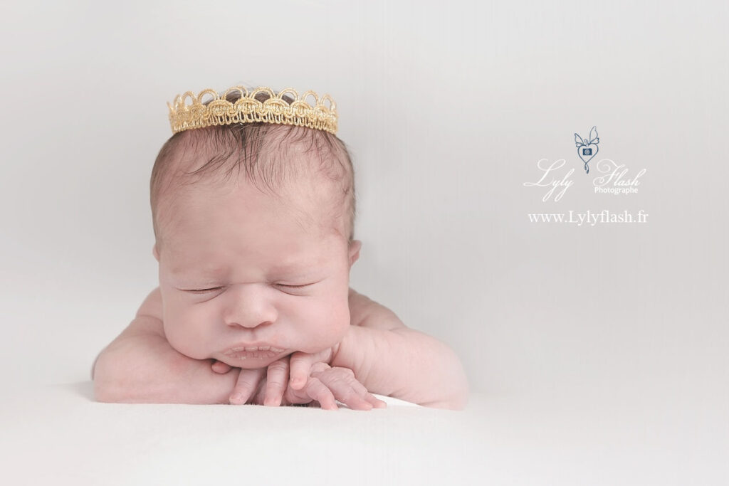 pose de shooting photo naissance