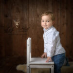 Portrait bébé par la photographe spécialise du shooting pour bébé de 1 a 24 mois Lyly flash près de varages