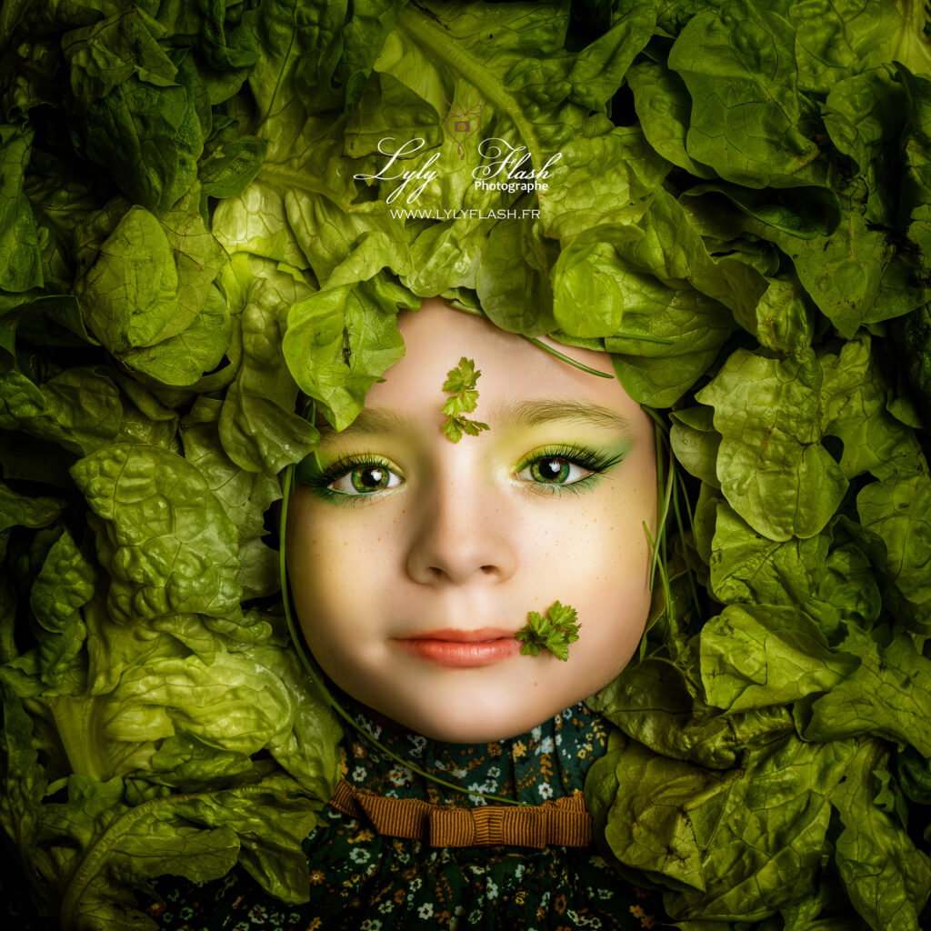 photo éphémère salade originale artistique var