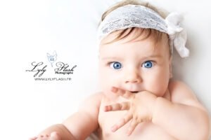 photo portrait bébé studio En toute simplicité Garéoult