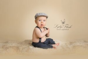 photo portrait bébé studio En toute simplicité Le Luc