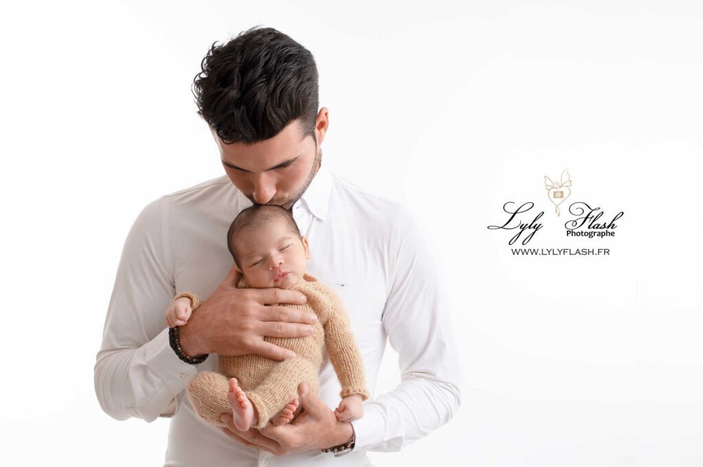 l'amour d un père une belle photographie de naissance a vins sur caramy