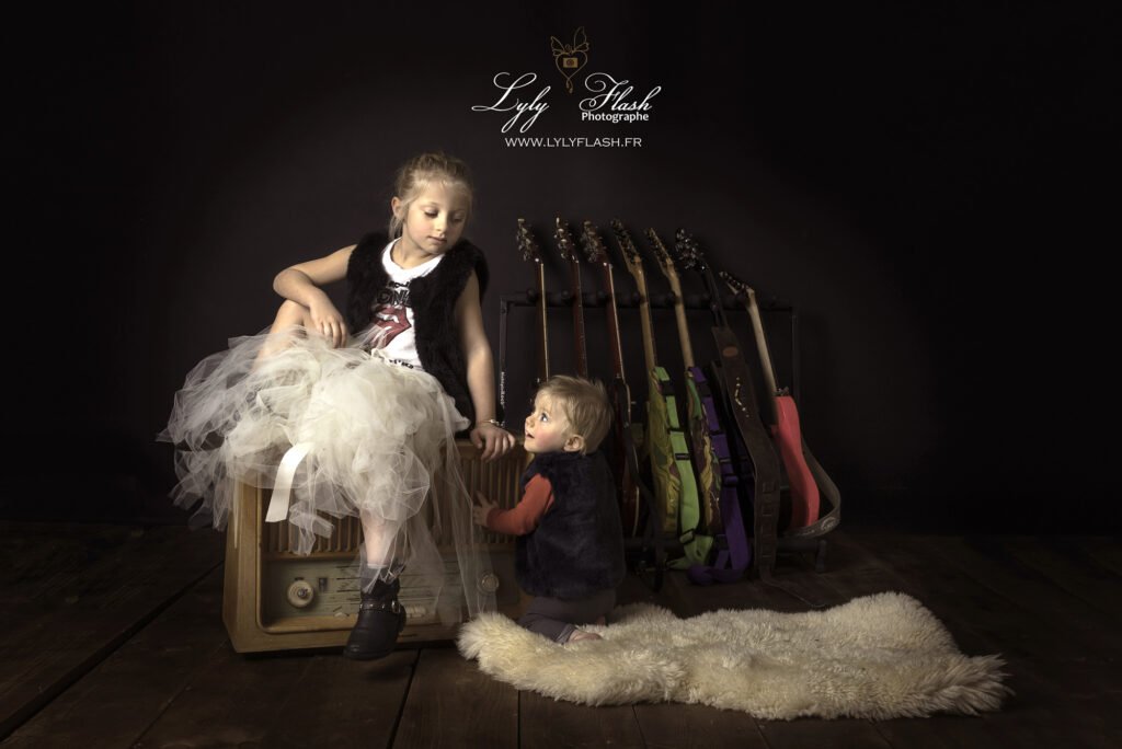 enfant et guitare quand la musique née dans la famille et fait grandir vos enfants