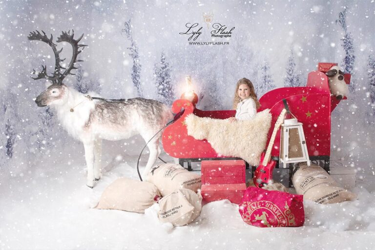 photo de noël le shooting préféré des enfants sur Toulon
