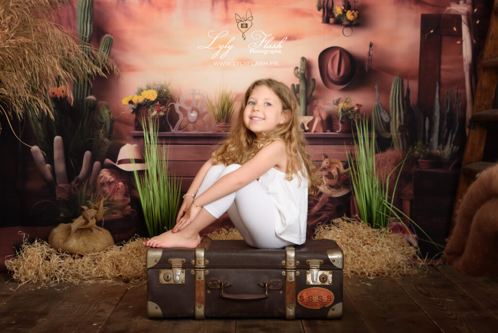 Sainte-Anastasie-sur-Issole portrait d nfant heureux avec un grand sourire