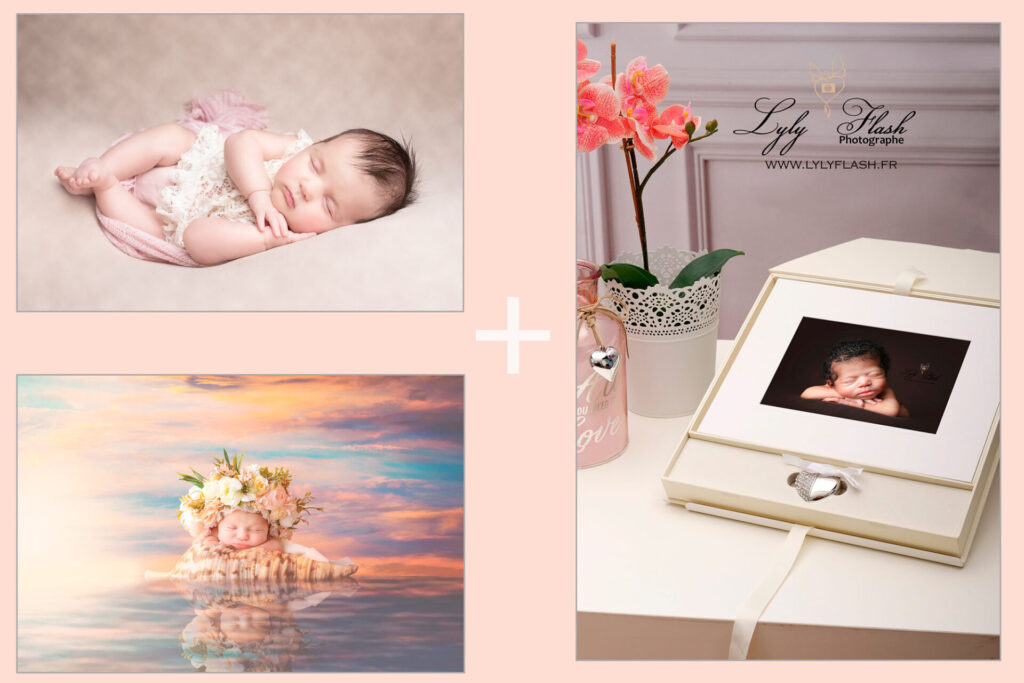 photo naissance précieux en studio Toulon