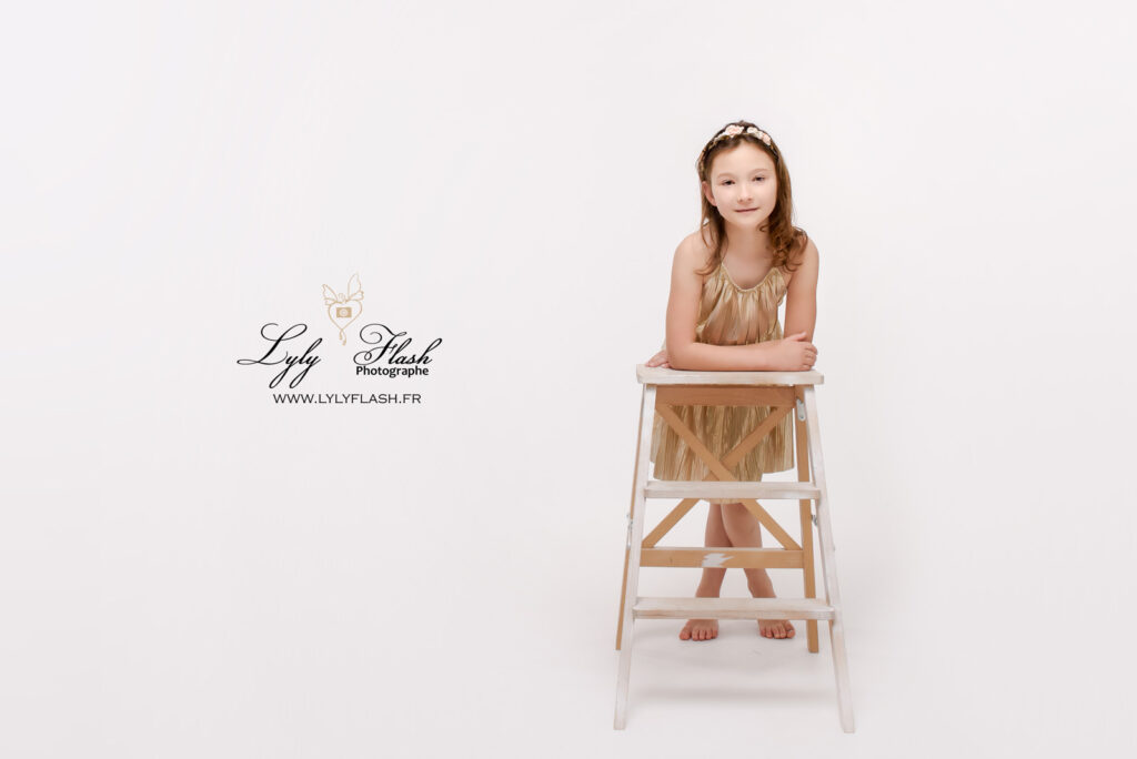 portrait d enfant sur le studio de BArjols