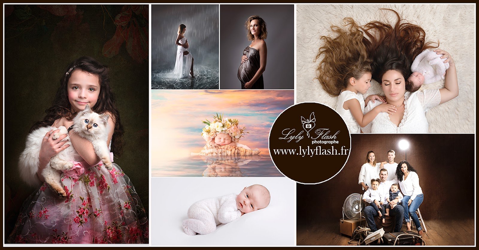 photographe Fréjus pour l portrait d enfant et de bébé, la photo de grossesse et de naissance et toutes les familles heureuses
