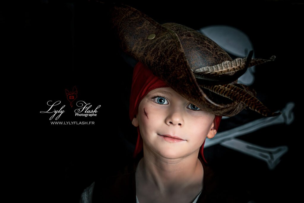 Shooting photo enfant artistique Toulon pirate