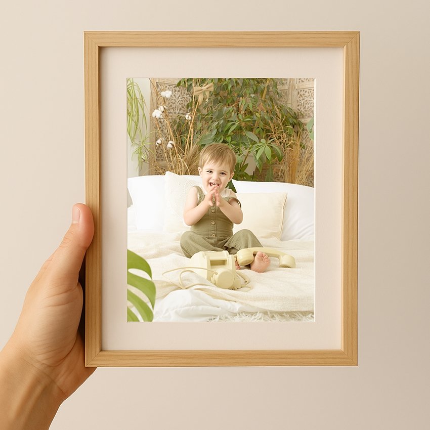 offrir une séance photo à un bébé