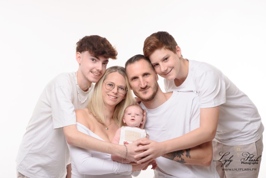 photo de famille à menton