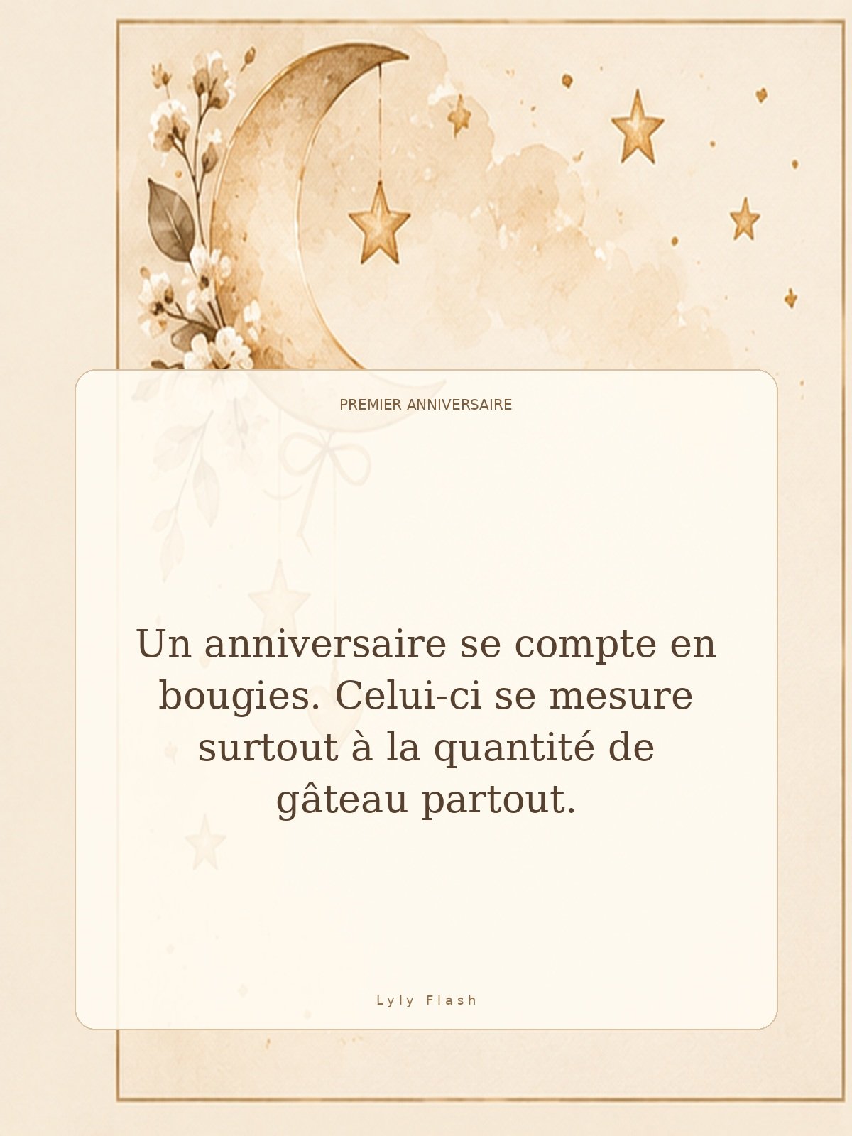 Un anniversaire se compte en bougies. Celui-ci se mesure surtout à la quantité de gâteau partout.