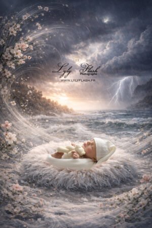Cocoon au cœur de la tempête - 3 fonds numériques