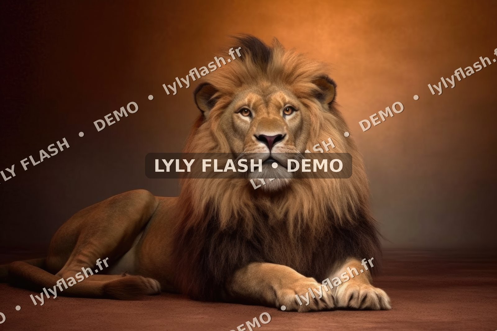 Lion naissance – élément numérique